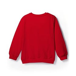 Pine Kids Cotton Knit Full Sleeves Sweatshirt With Sequin Detailing - Red