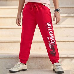 Pine Kids Knit Full Length Solid Colour Lounge Pant - Tan