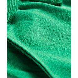 Pine Kids Terry Knit Full Length Lounge Pant With Text print - Green