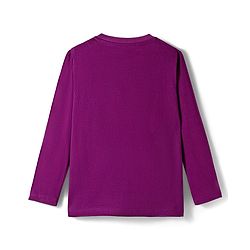 Pine Kids Single Jersey Knit Full Sleeves With Bed Time Explore Text Print - Purple