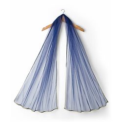 Pine Kids Woven Half Sleeves Floral Printed Choli Lehenga & Dupatta Set - Blue