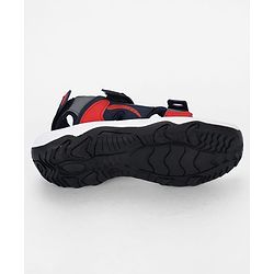 Pine Kids Velcro Closure Sandals - Red & Black