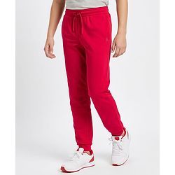 Pine Active Knit Full Length Super Stretch Solid Coloured Track Pant - Black