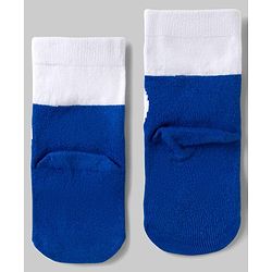 Pine Kids Marvel Knit Ankle Length Antibacterial Socks with Avengers Graphic Pack of 5 - White Yellow & B Lue
