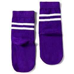 Pine Kids Marvel Knit Ankle Length Anti-Bacterial Socks with Avengers Graphic Pack of 3 - White & Purple