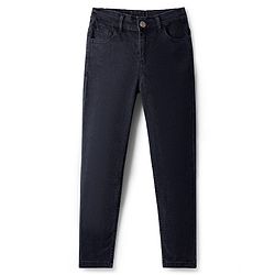 Pine Kids Woven Full Length Washed Denim Jeans - Black