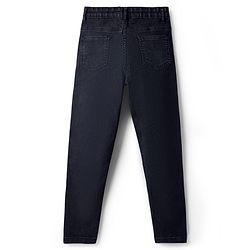 Pine Kids Woven Full Length Washed Denim Jeans - Black