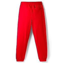 Pine Kids Marvel Terry Knit  Full Length Cut and Sew Track Pant with Spider-Man Graphic - Red & Blue