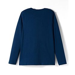 Pine Kids Lucas Single Jersey Knit Full Sleeves Night Suit with Star Wars Graphic - Navy Blue