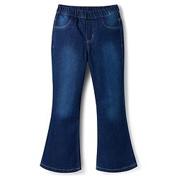 Pine Kids Denim Woven Full Length Washed Bootcut Jeggings - Blue