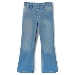 Pine Kids Denim Woven Ankle Length Washed Jeggings - Blue