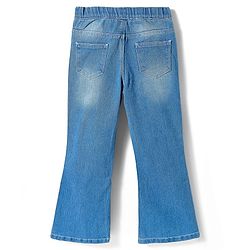 Pine Kids Denim Woven Ankle Length Washed Jeggings - Blue