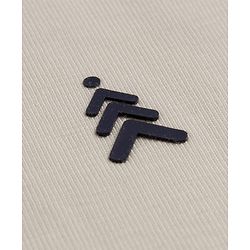 Pine Kids Cotton Knit Half Sleeves T-Shirt With Brand Logo Print - Navy Blue