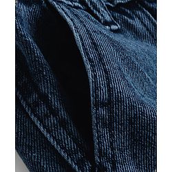 Pine Kids Denim Woven Full Length Washed Jeans - Blue