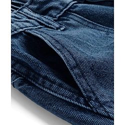 Pine Kids Denim Woven Full Length Washed Jeans - Blue