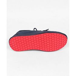 Pine Kids Formal Shoes With Lace Textured Design - Brown
