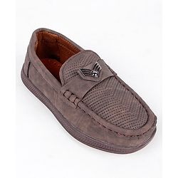 Pine Kids Slip On Loafers - Brown