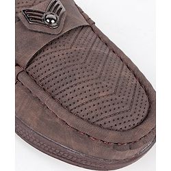 Pine Kids Slip On Loafers - Brown