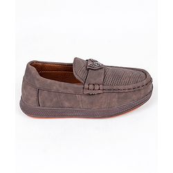 Pine Kids Slip On Loafers - Brown