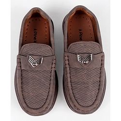 Pine Kids Slip On Loafers - Brown