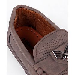 Pine Kids Slip On Loafers - Brown