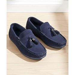 Pine Kids Slip On Loafers - Navy Blue