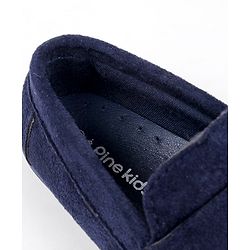Pine Kids Slip On Loafers - Navy Blue