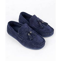 Pine Kids Slip On Loafers - Navy Blue