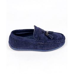 Pine Kids Slip On Loafers - Navy Blue