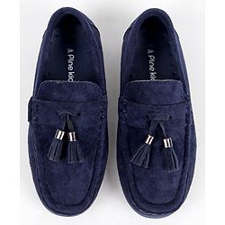 Pine Kids Slip On Loafers - Navy Blue