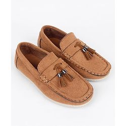Pine Kids Slip On Loafers - Maroon