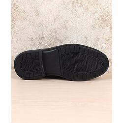 Pine Kids Velcro Closure Solid Oxfords - Navy Blue