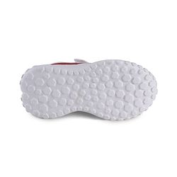 Pine Kids Solid Sneaker Shoes With Velcro Closure - White