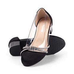 Pine Kids Slip On Embellished Ballerina - Black