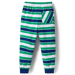 Pine Kids Marvel Single Jersey Knit Full Sleeves Night Suit with Captain America Graphic & Stripes - Green