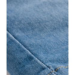 Pine Kids Above Knee Length Solid Color Skirt - Blue