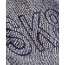 Pine Kids Denim Woven Full Length Jeans With Text Print - Grey