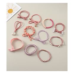 Pine Kids Hair Rubber Bands Pack of 11 - Multicolor