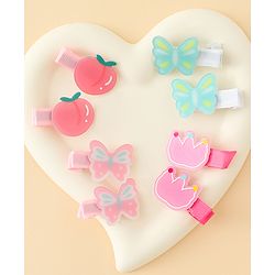 Pine Kids Hair Pins & Clips Pack of 5 Free Size - Multicolor