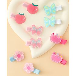 Pine Kids Hair Pins & Clips Pack of 5 Free Size - Multicolor