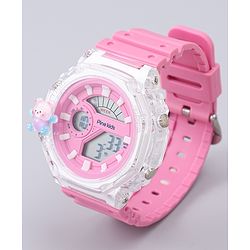 Pine Kids Free Size Digital Watch - Pink