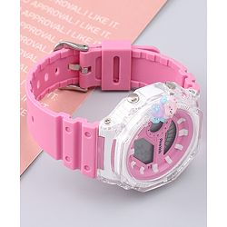 Pine Kids Free Size Digital Watch - Pink