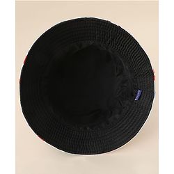 Pine Kids Bucket Hat With Dino Print White - Diameter 17 cm