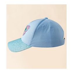 Pine Kids Baseball Cap With Butterfly Sequin Detailing Light Blue - Diameter 17 cm