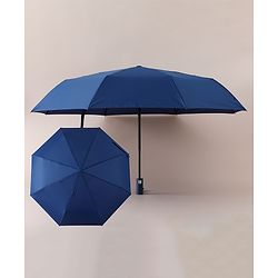 Pine Kids Solid Color Umbrella - Navy Blue