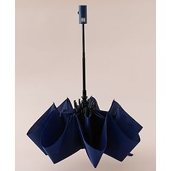 Pine Kids Solid Color Umbrella - Navy Blue
