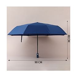 Pine Kids Solid Color Umbrella - Navy Blue
