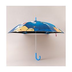 Pine Kids Umbrella With Space Print - Multicolor