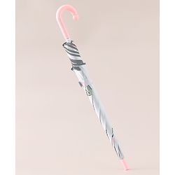 Pine Kids Free Size Floral Printed Umbrella - Pink & Light Blue