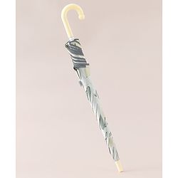 Pine Kids Free Size Floral Printed Umbrella - Yellow & Light Green